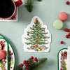 CR Gibson - Luncheon Napkins - Spode Pinecone Die Cut