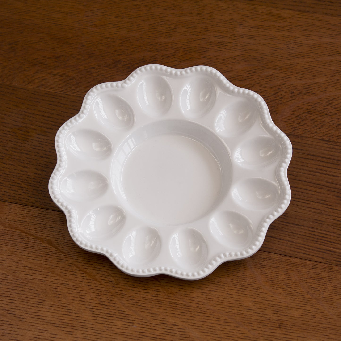 Beatriz Ball - Deviled Egg Platter - VIDA Alegria - White - Findlay Rowe Designs