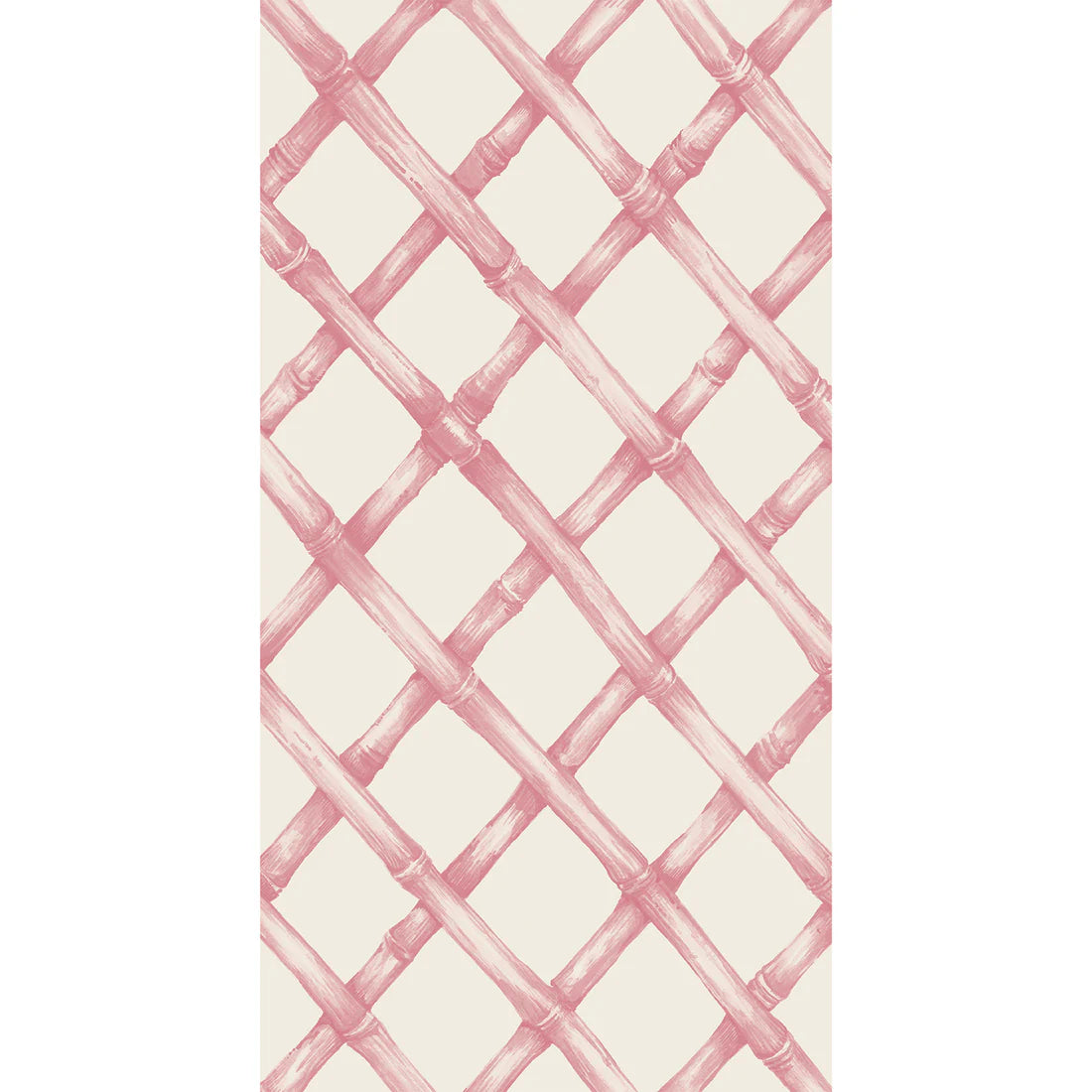 Hester and Cook - Guest Towel Napkin - Pink Lattice - Findlay Rowe Designs