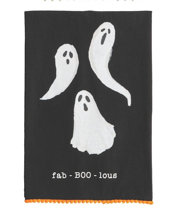 Mud Pie - Halloween Cloth Towel - Trimmed - Findlay Rowe Designs