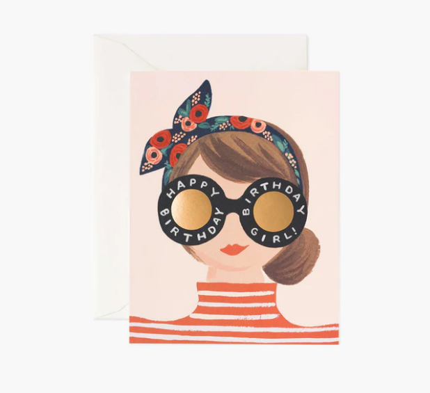 Rifle Paper Co - Birthday Card - Birthday Girl - Findlay Rowe Designs