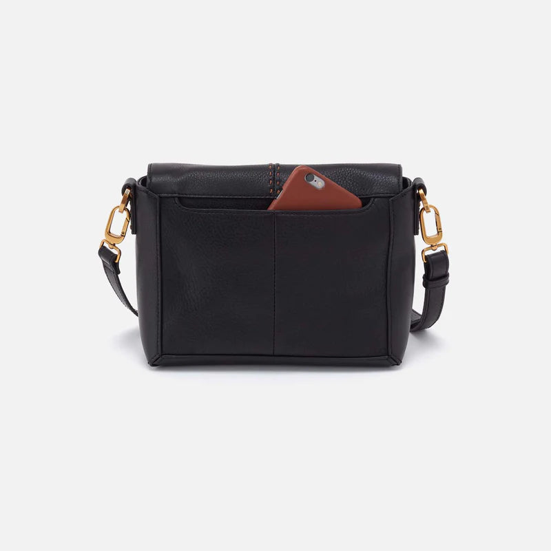 Hobo - Austin Flap Crossbody - Black