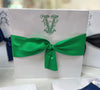 The French Bee - Initial Slab - Green - Findlay Rowe Designs
