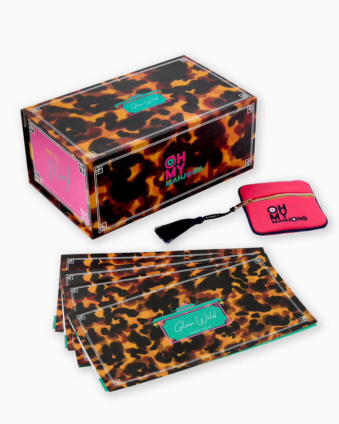 Oh My Mahjong - Glow Wild Mahjong Tiles - Findlay Rowe Designs
