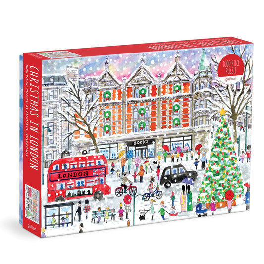 Michael Storrings - Christmas in London 1000 Piece Puzzle - Findlay Rowe Designs