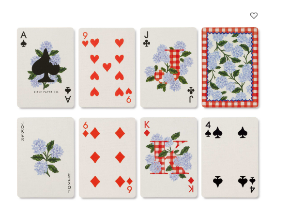 Rifle Paper Co - Playing Cards Set of 2 - Picnic
