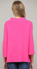 Mock Neck Pull Over Sweater Bell Sleeve - Fuchsia - Findlay Rowe Designs