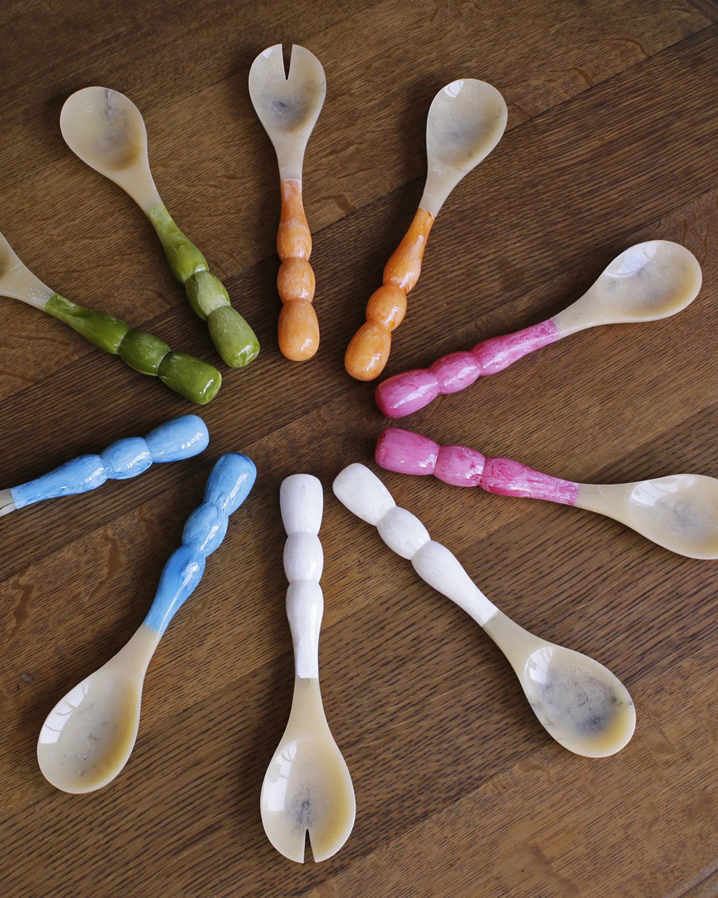 Beatriz Ball - Resin Rio Bubble Salad Servers, Set of 2 - Findlay Rowe Designs