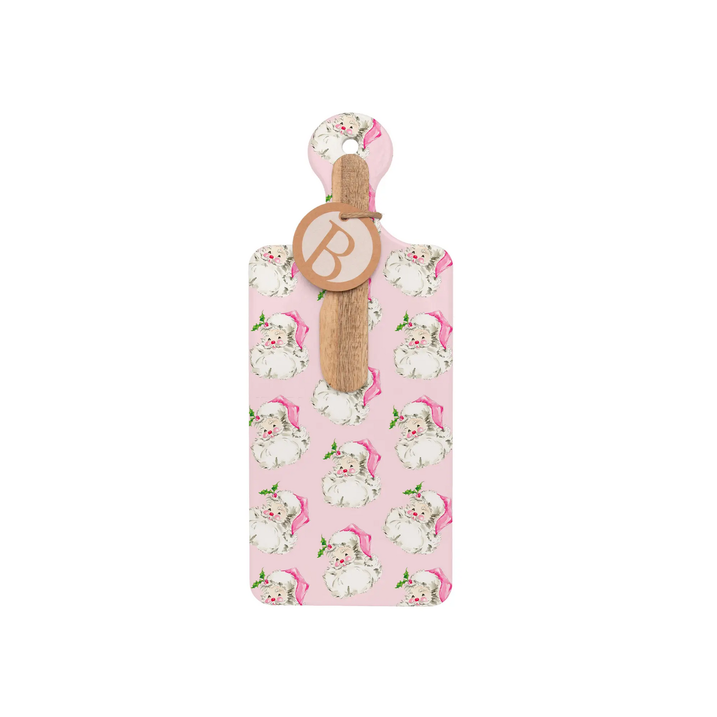 Rosanne Beck - Charcuterie Board Spreader Set - Pink Santa - Findlay Rowe Designs