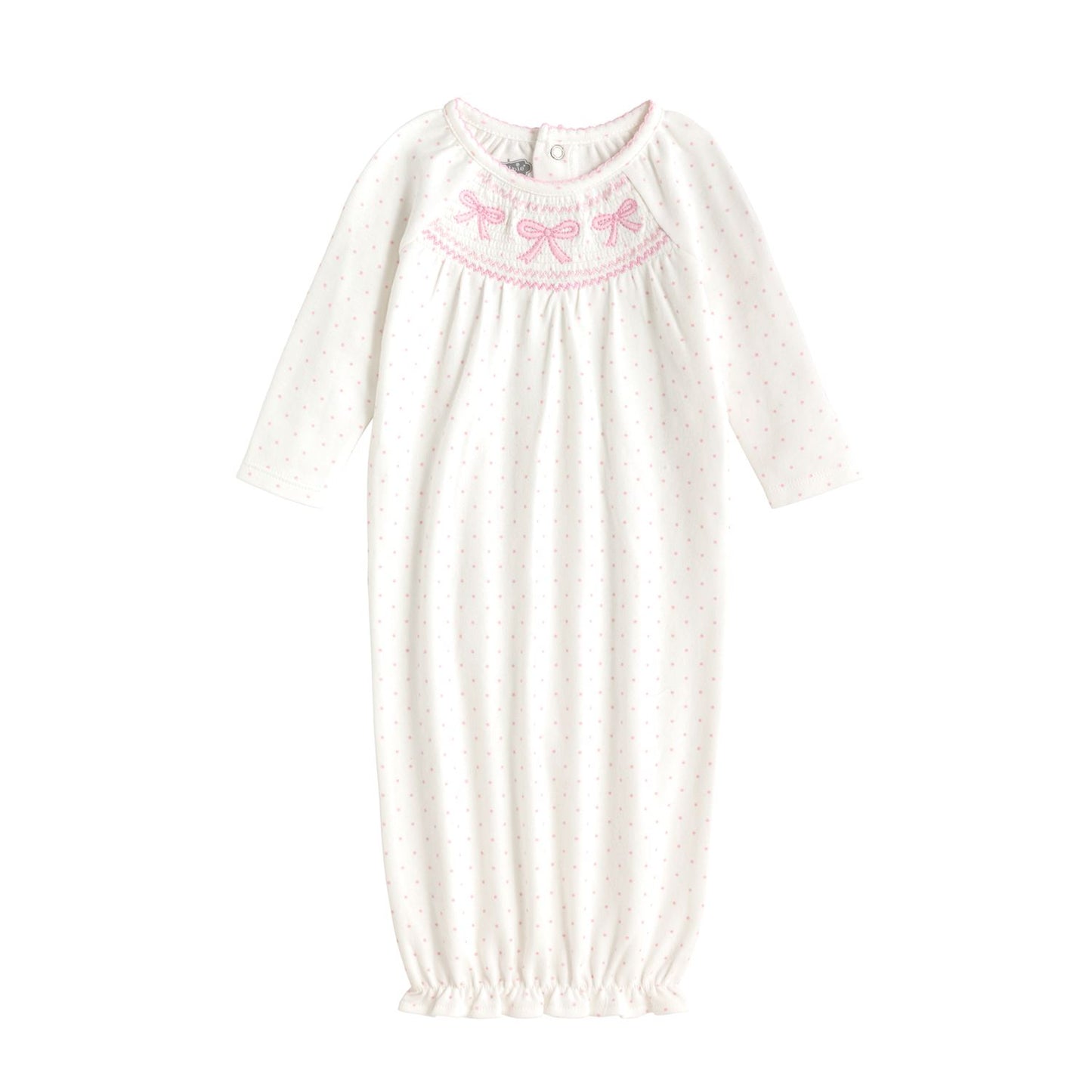 Mud Pie - Baby - Girls Pink Smocked Layette - Newborn - Findlay Rowe Designs