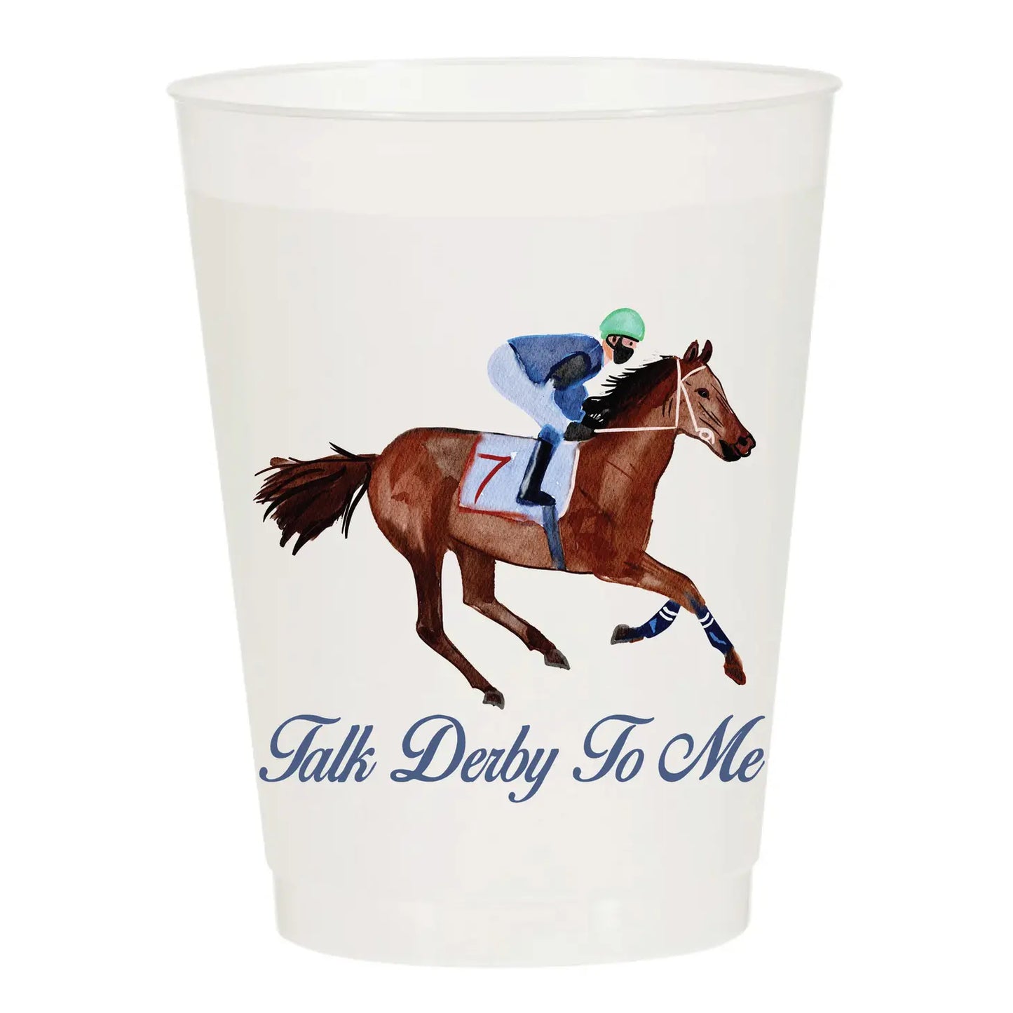 Talk Derby To Me - Party Cups - Findlay Rowe Designs