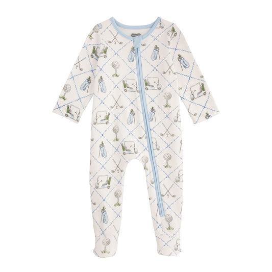 Mud Pie - Baby - Zip Footie - Golf - Findlay Rowe Designs