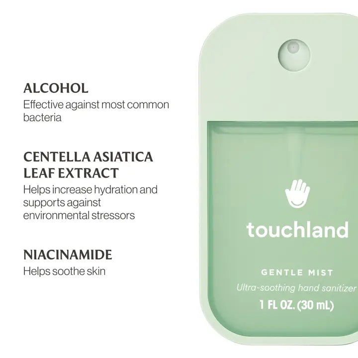 Touchland - Gentle Mist Ultra-Soothing Hand Sanitizer - Findlay Rowe Designs