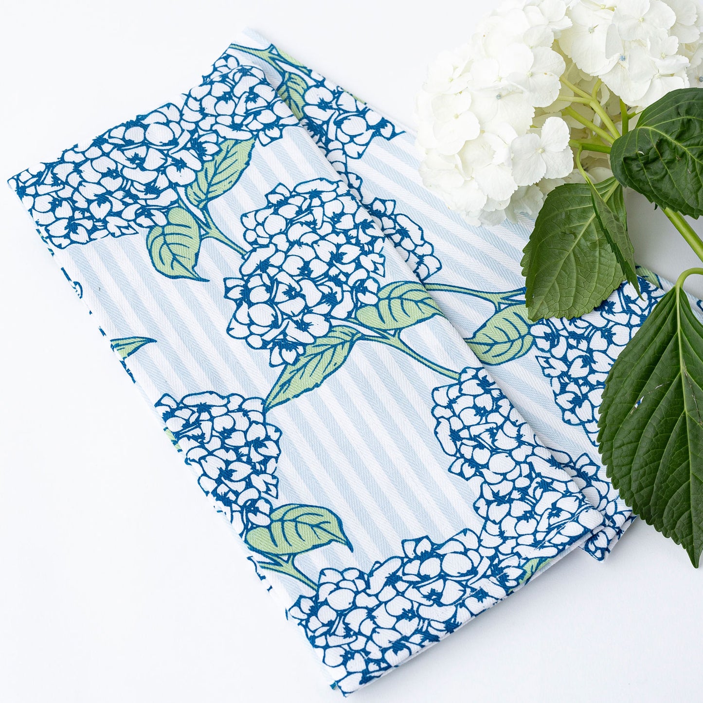 Towel - Cloth - Hydrangea - Set of 2