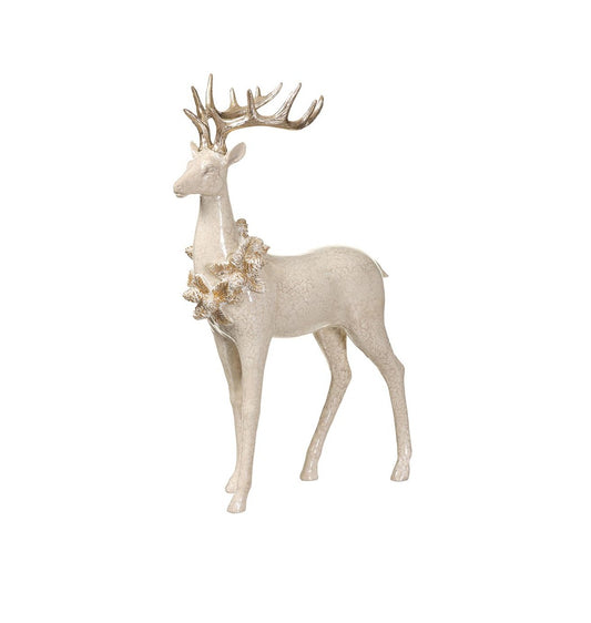 Reindeer - Cream Gold - 19"