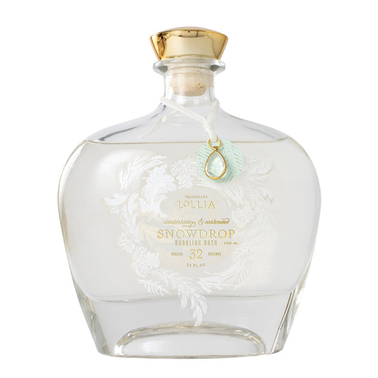 Lollia - Snowdrop Bubble Bath - 24.8 fl oz - Findlay Rowe Designs