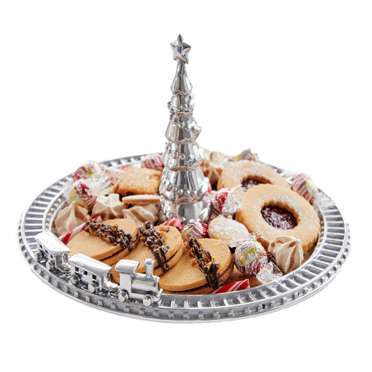 Christmas Tree & Train Server - Findlay Rowe Designs