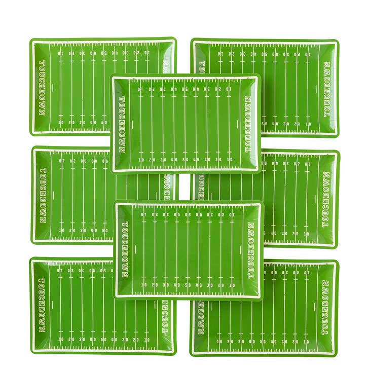Paper Plate - Football Field - 8count