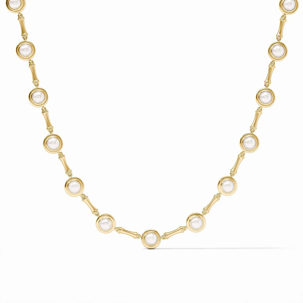 Julie Vos - Necklace - Bamboo Pearl