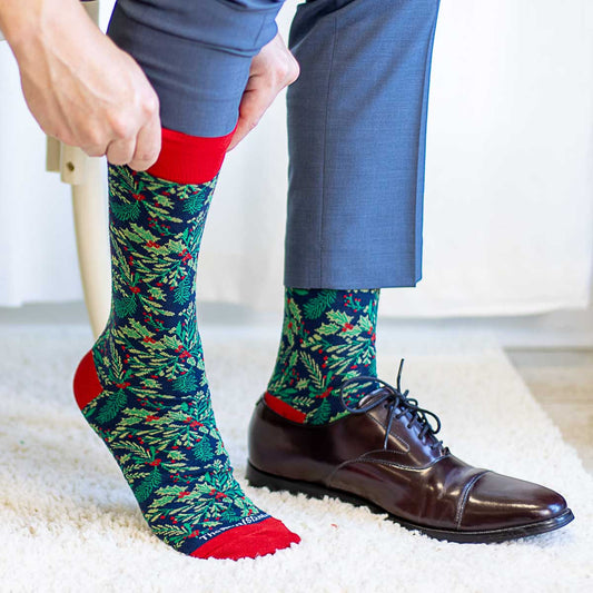 Men's Holly Jolly Socks - Findlay Rowe Designs
