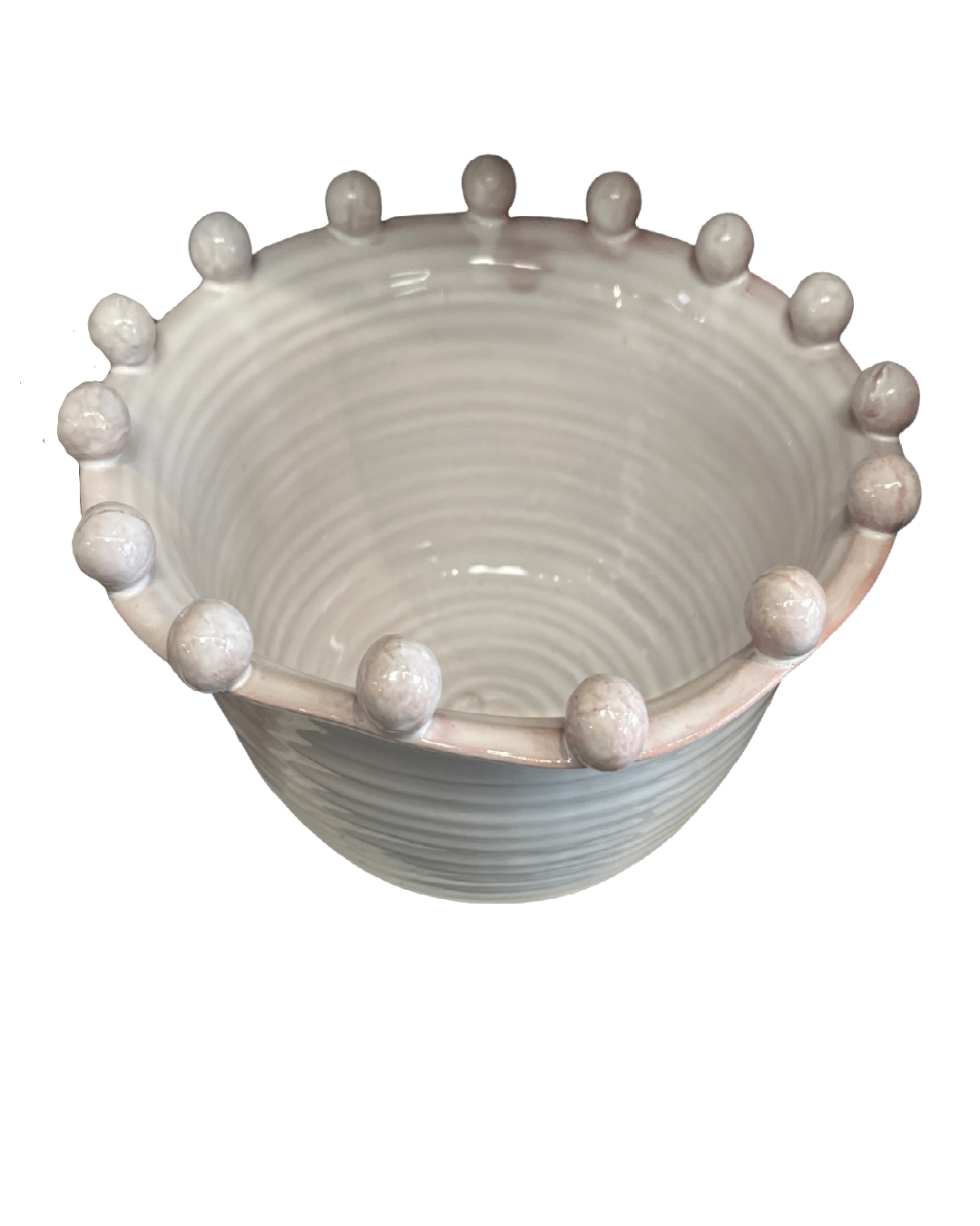 Clearance - Mud Pie - Beaded Side Bowl - Small