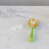 Ice Scoop - Ribbed Handle - Gold Green - Findlay Rowe Designs
