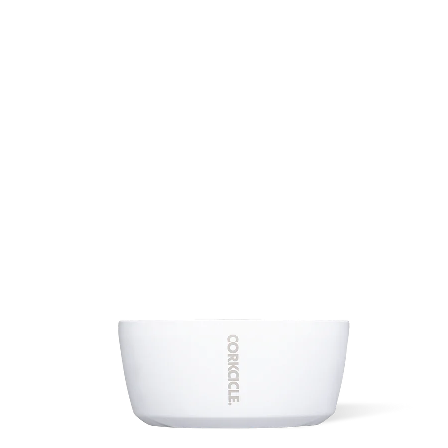 Corkcicle - 16oz Dog Bowl Gloss White - Findlay Rowe Designs