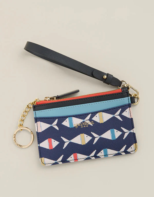 Spartina - Slimcard Coinpurse - Flagler Resort Fish - Findlay Rowe Designs