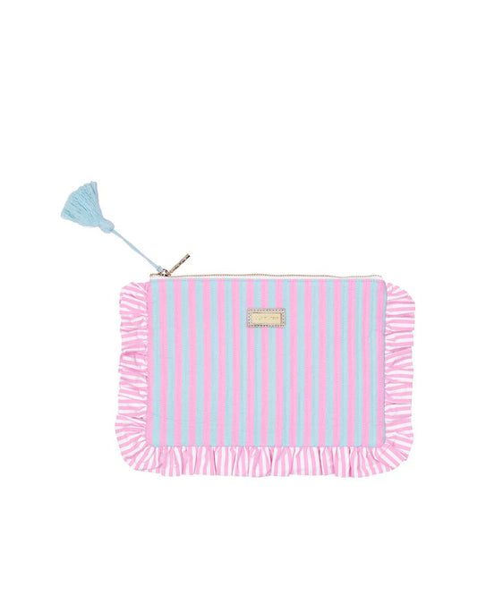 Lilly Pulitzer - Pencil Pouch - Ruffled Stripe - Findlay Rowe Designs