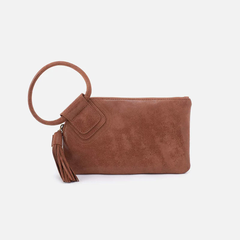 Hobo - Sable Wristlet - Buffed Leather - Burnished Saddle - Findlay Rowe Designs
