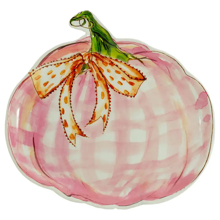 Rosanne Beck - Plate - Pink Pumpkin - Findlay Rowe Designs