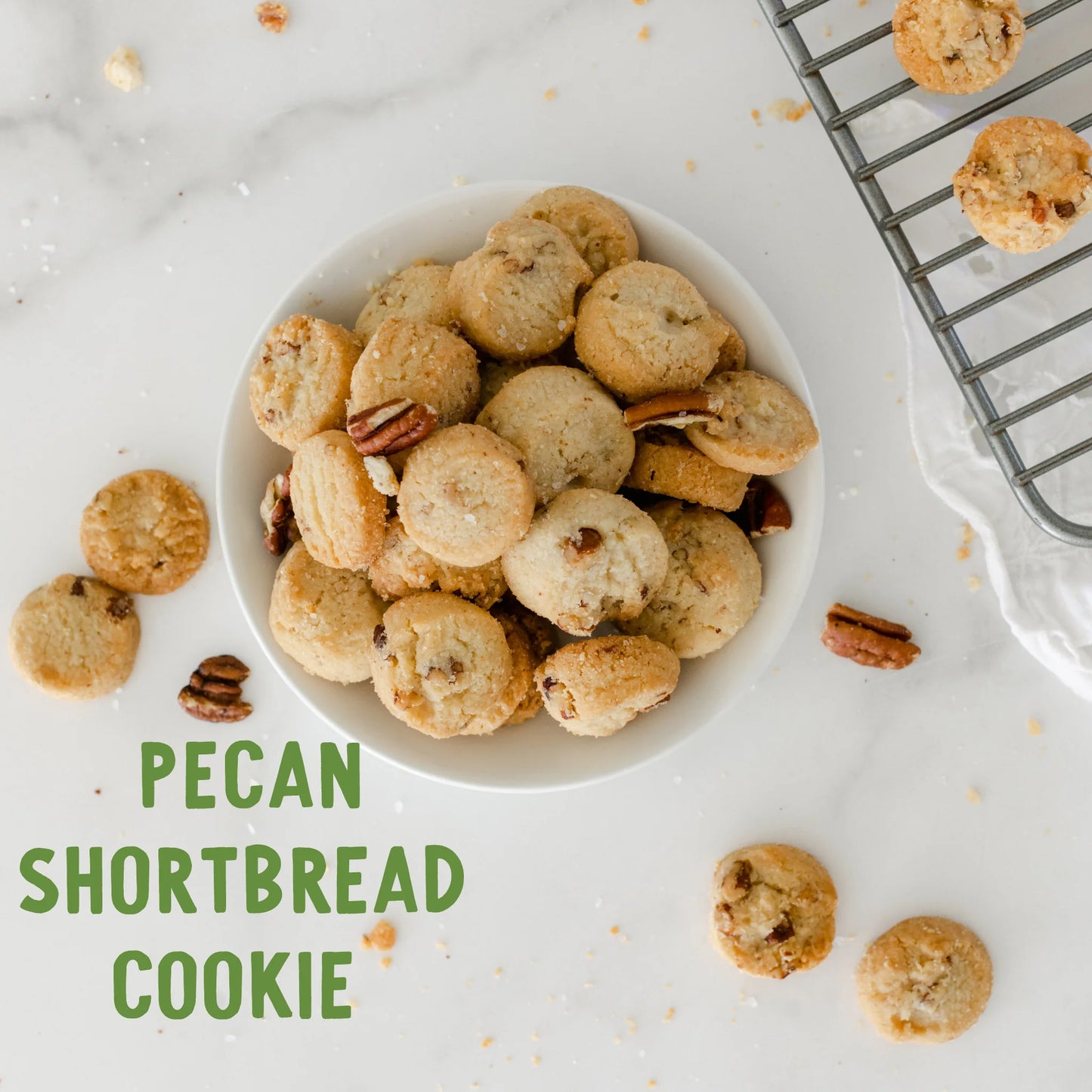Atlanta Gift Tin - Pecan Shortbread Cookies - Findlay Rowe Designs