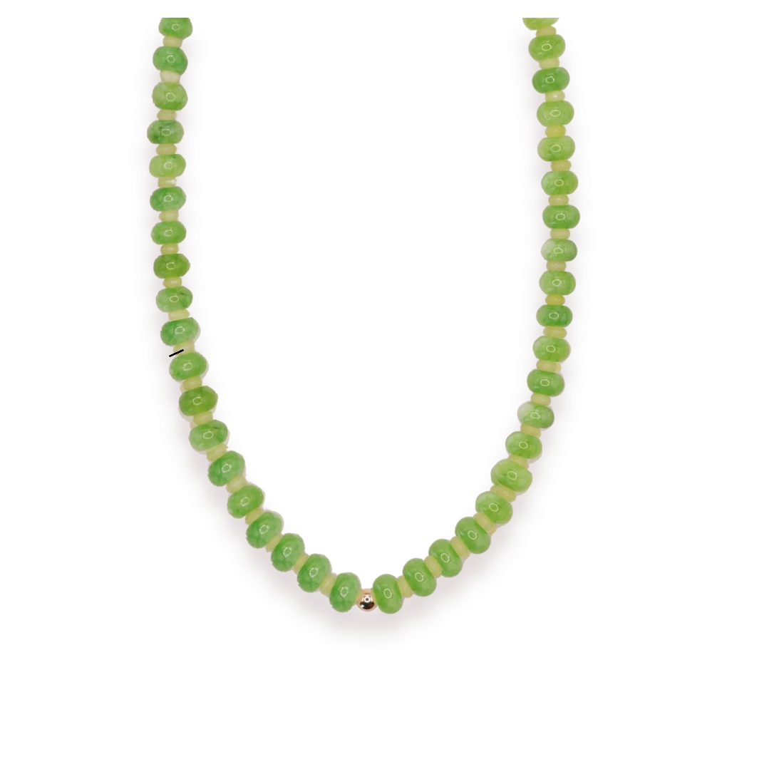 Beaded Blondes - Necklace - Caroline - Green - Findlay Rowe Designs