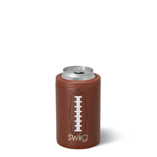 Swig - 12oz Can + Bottle Cooler - Football - Findlay Rowe Designs