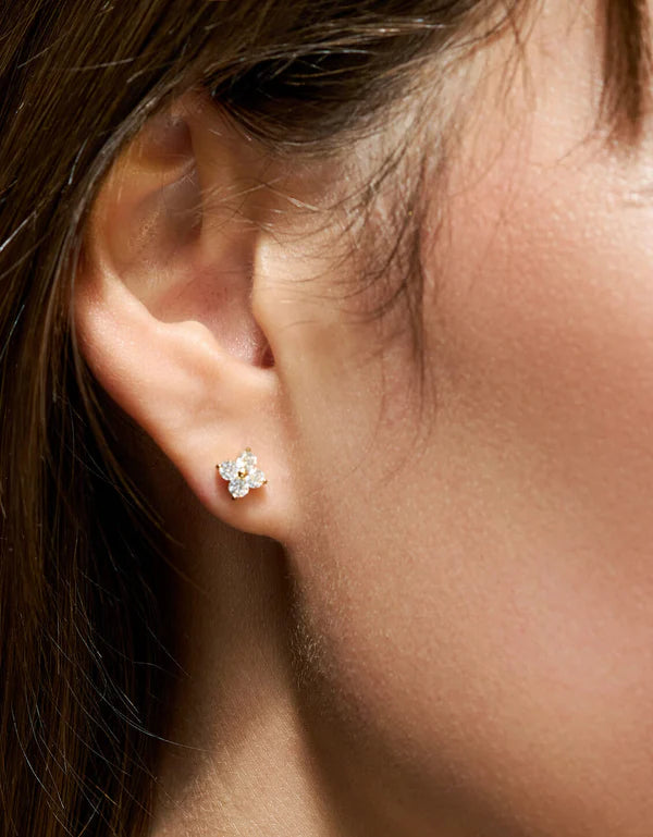 Spartina - Earrings - Sparkly Clover Stud - Set of 2 - Findlay Rowe Designs