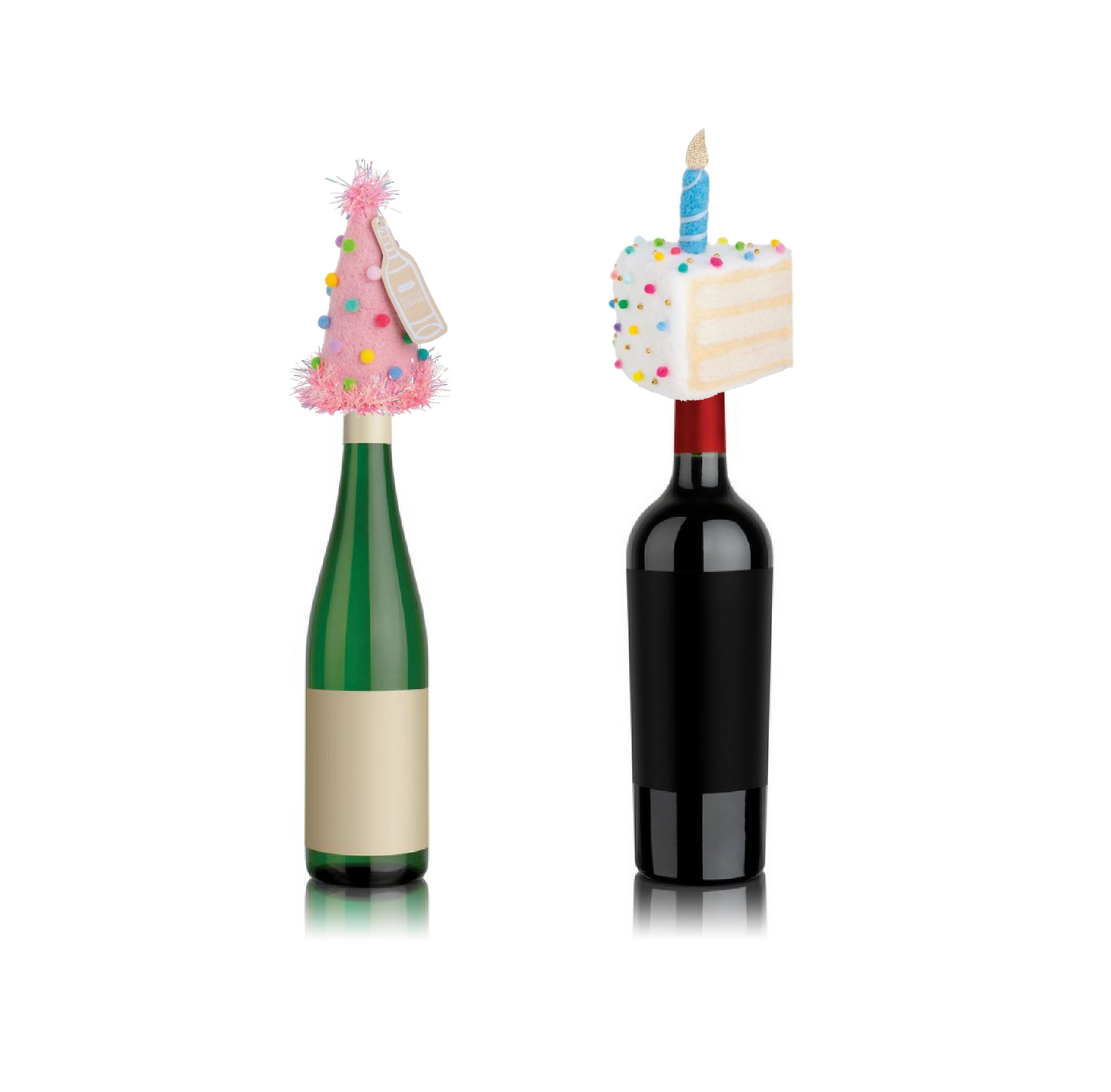 Mud Pie - Bottle Topper - Felt Birthday Designs - Findlay Rowe Designs