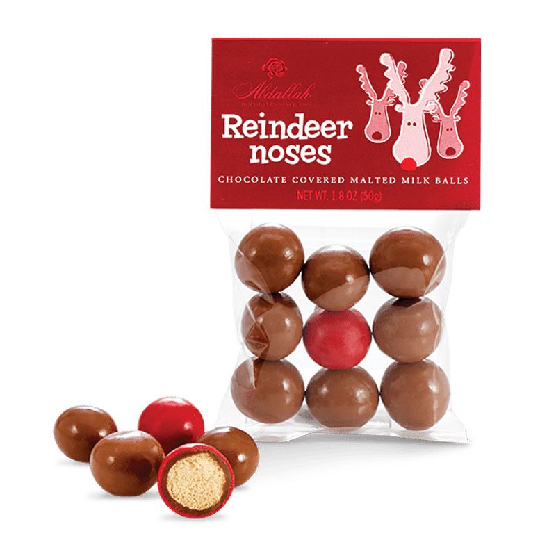 Reindeer Nose Malted Milk Balls - Findlay Rowe Designs