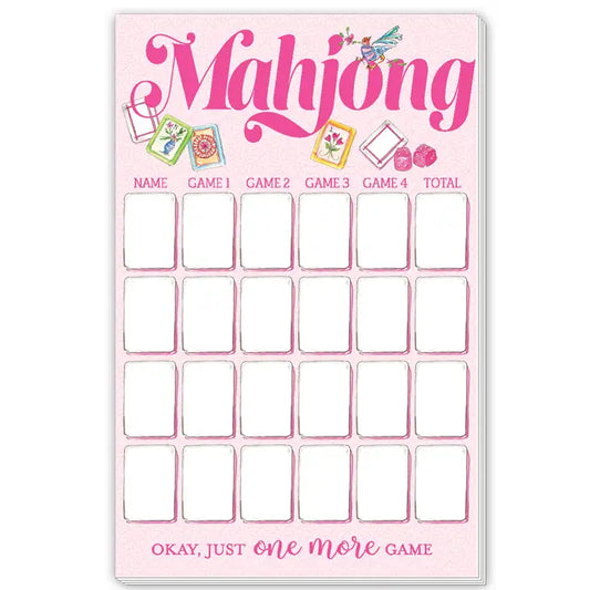 Rosanne Beck - Mahjong Scorepad - Findlay Rowe Designs