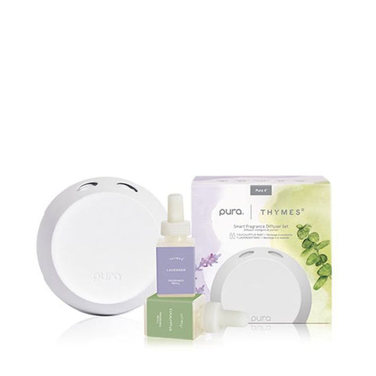 Thymes - Pura V4 Diffuser Kit - Eucalyptus and Lavender - Findlay Rowe Designs