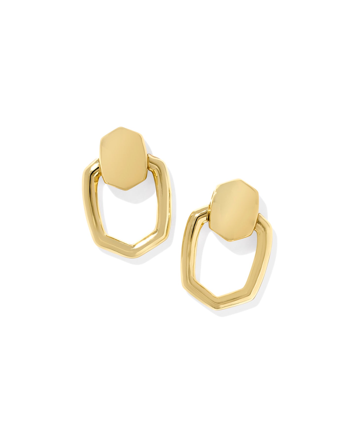 Kendra Scott - Earring - Kaia Open Frame - Gold - Findlay Rowe Designs