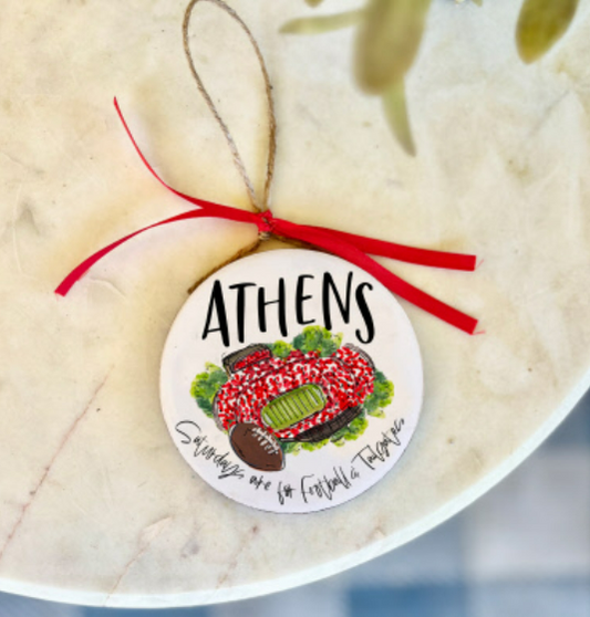 Ornament - Saturdays in Athens - Findlay Rowe Designs