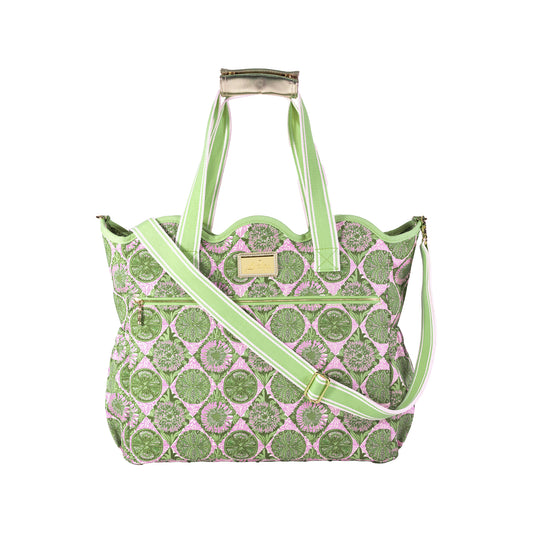 Lilly Pulitzer - Scallop Cooler Tote - Tropical Tile - Findlay Rowe Designs