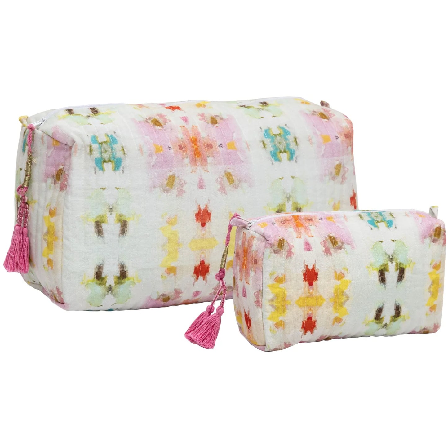Laura Park- Small Cosmetic Bag in Giverny - Findlay Rowe Designs