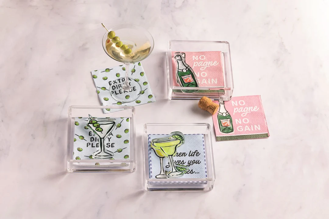 Mud Pie - Cocktail Napkin Set - Findlay Rowe Designs