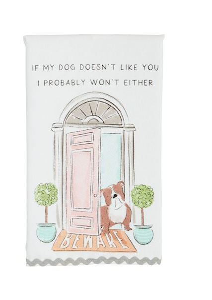 Mud Pie - Towel - Dog Ric-Rac - Findlay Rowe Designs