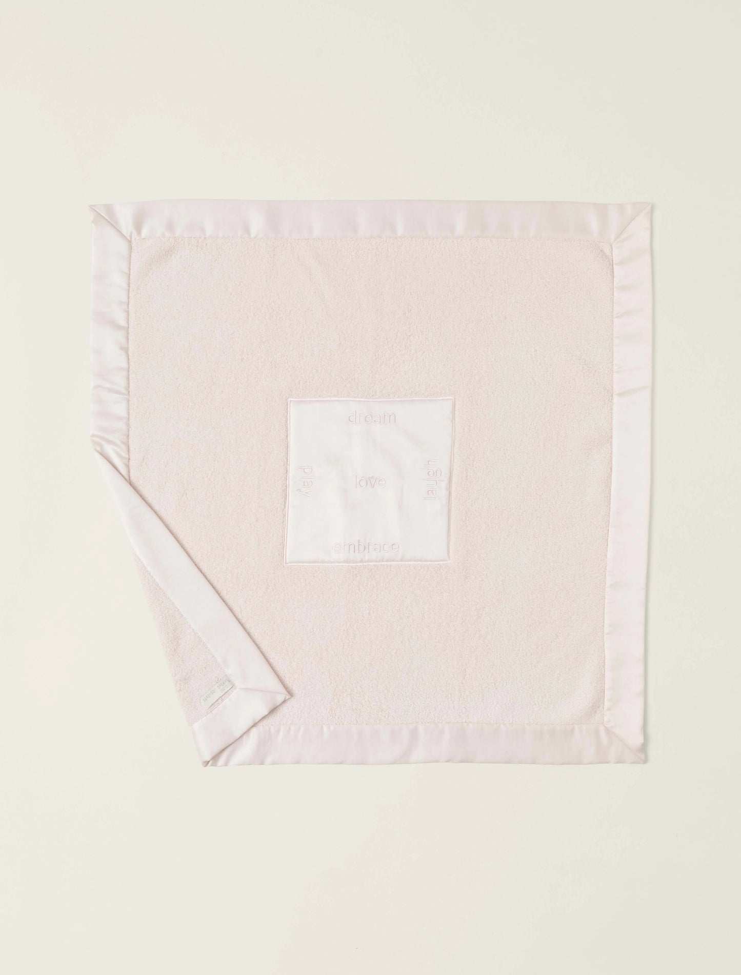 Barefoot Dreams - CozyChic® Satin Trim Receiving Blanket - Pink - Findlay Rowe Designs