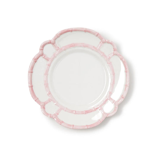 Salad Dessert Plate - Pink Bamboo Touch - Findlay Rowe Designs