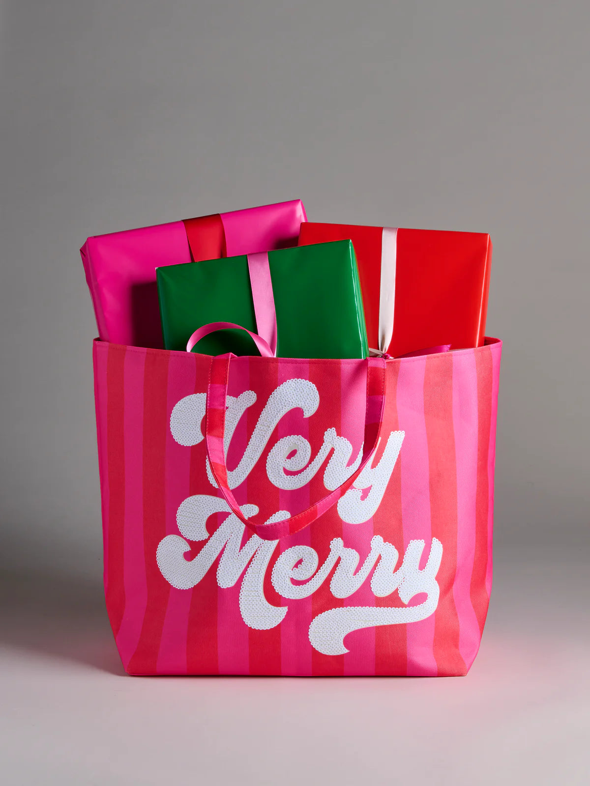 Shiraleah - Gifting Tote - Very Merry Red