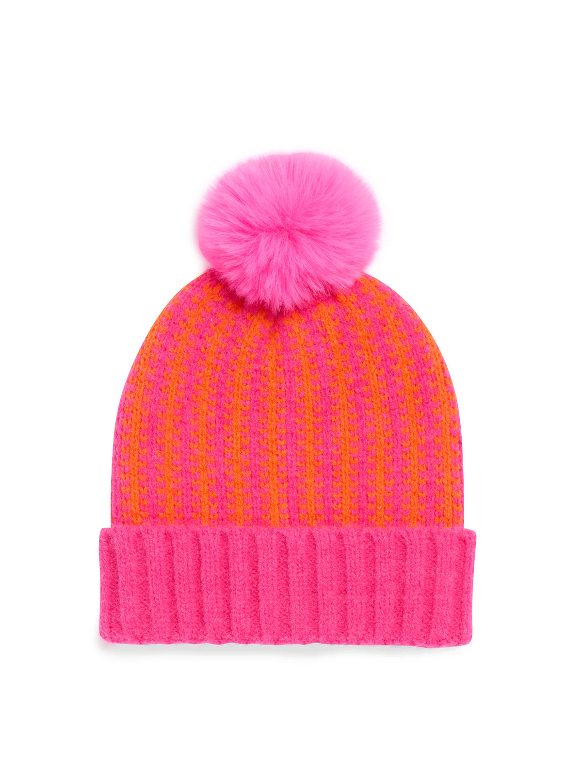Shiraleah - Hadley Beanie - Pink Orange