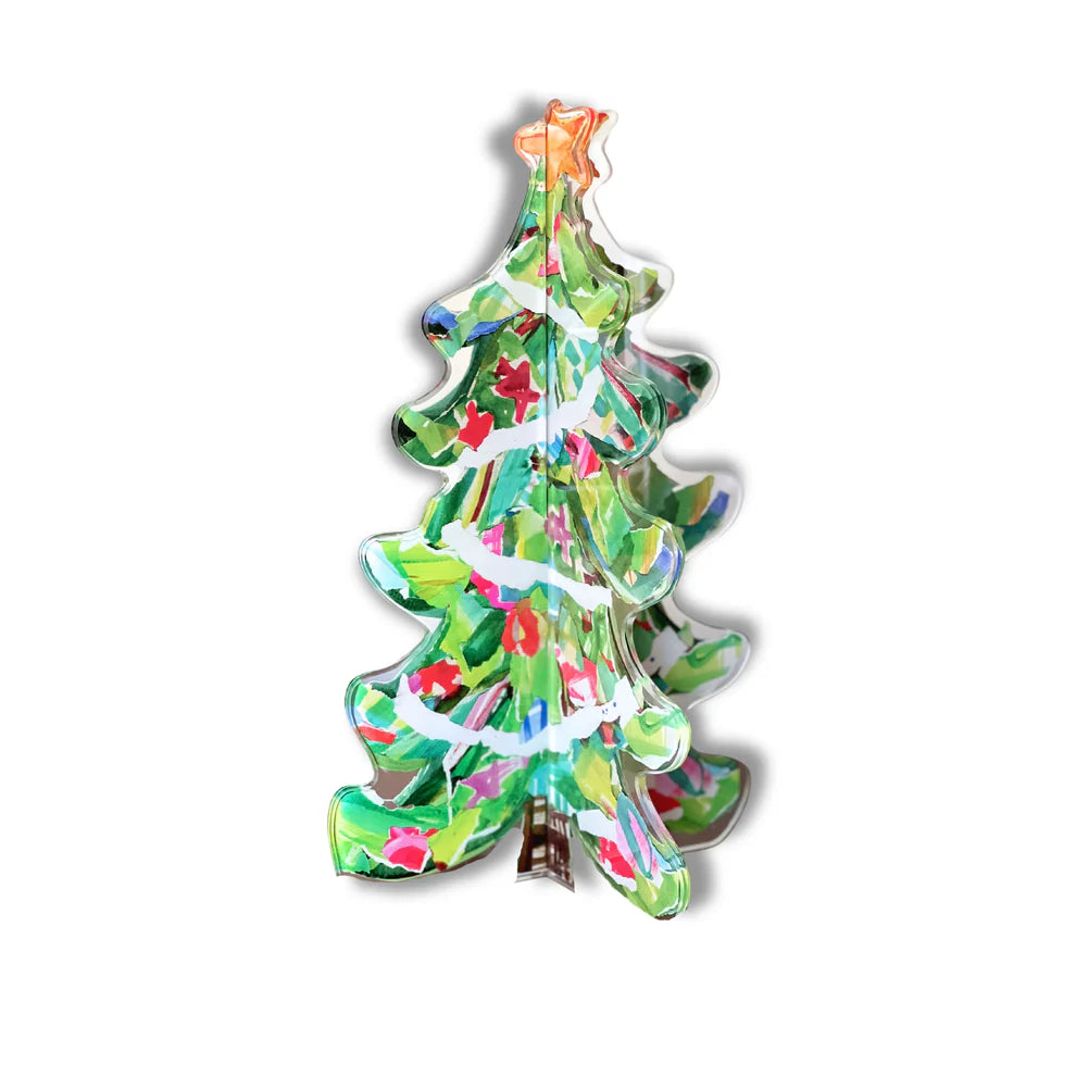 Lauren Dunn - Sparkle Plenty 3-D Acrylic Christmas Tree - Findlay Rowe Designs